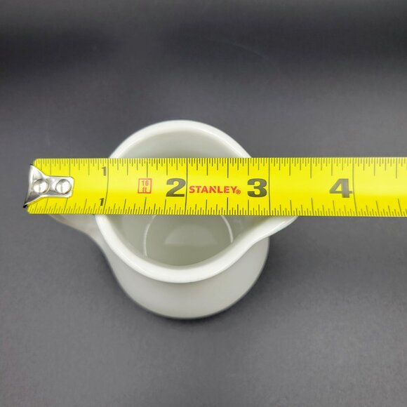 Restaurant Ware Creamer Shenango China Small Pitcher Blue Flowers Individual - Picture 11 of 11